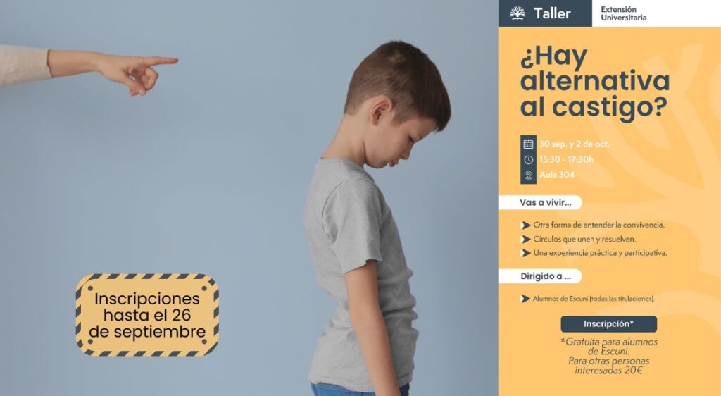 Taller: «¿Hay alternativa al castigo?»